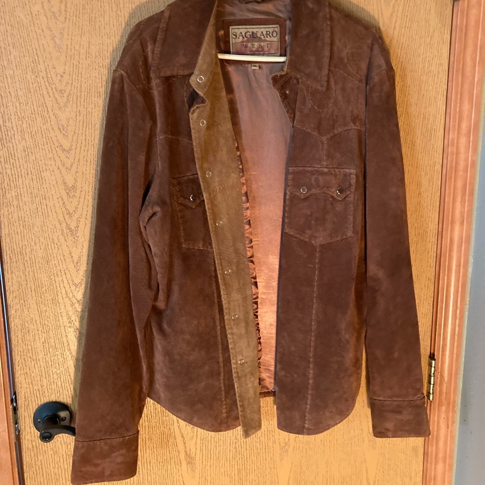 Saguaro West XL Leather Coat